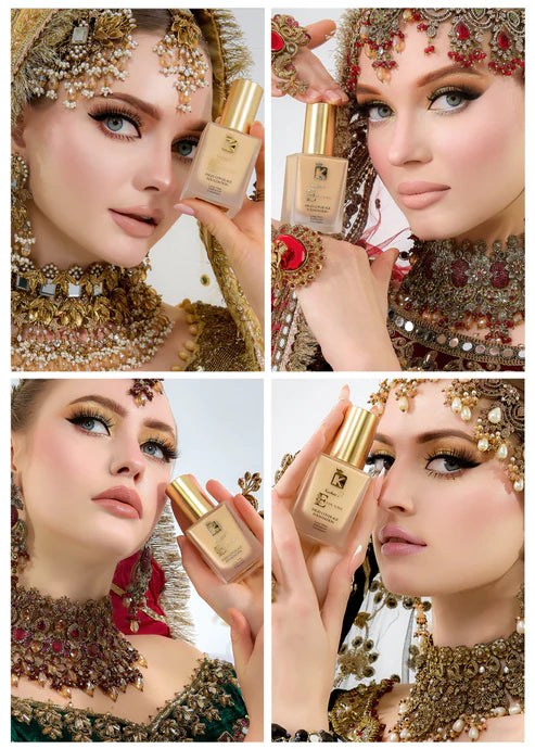 Kashees Eventone High Coverage Liquid Foundation – Flawless Finish (30ml)