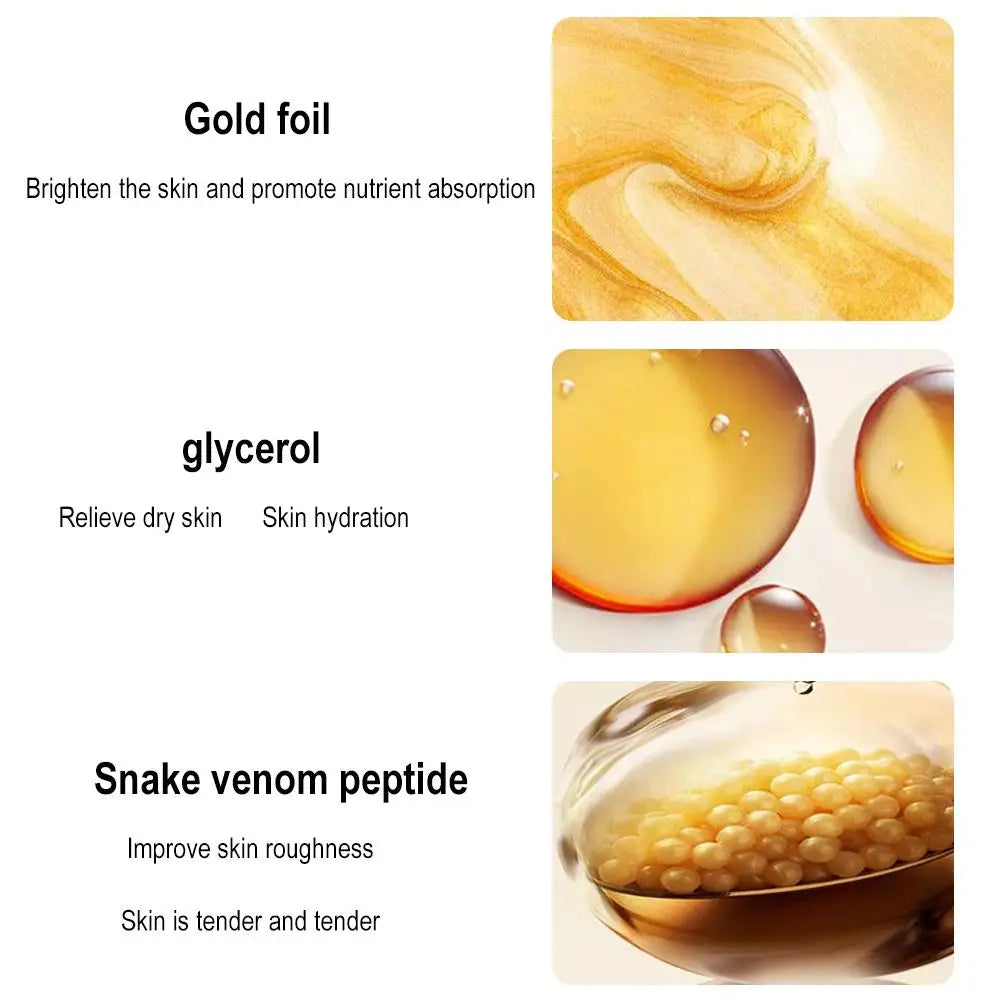 Gold Moisturizing & Brightening Face Mask – Anti-Aging, Oil Control (100g)