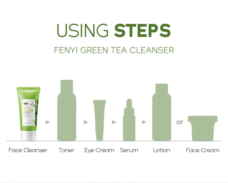 Vitamin C Facial Cleanser – Deep Cleansing & Brightening Foam (150g)
