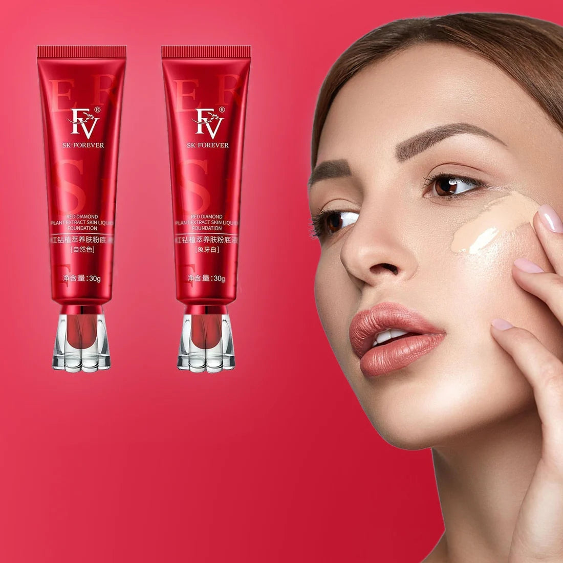 FV Lightweight Matte Foundation – Perfect Ivory Coverage
