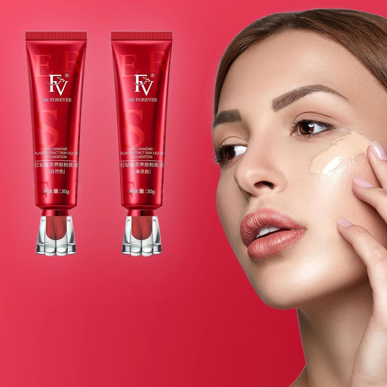 FV Lightweight Matte Foundation – Perfect Ivory Coverage
