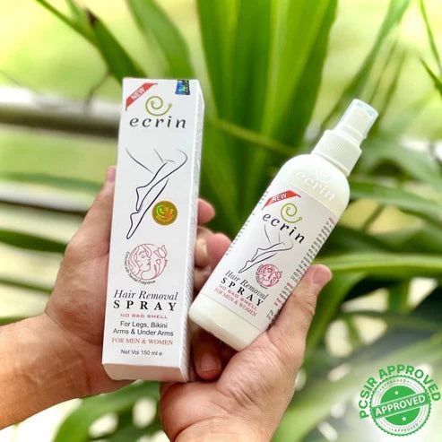 Ecrin Hair Remover Spray – Instant Painless Hair Removal for Smooth Skin