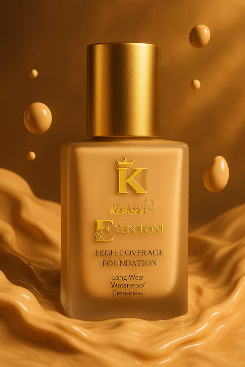 Kashees Eventone High Coverage Liquid Foundation – Flawless Finish (30ml)