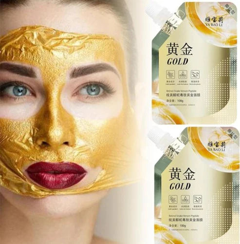 Gold Moisturizing & Brightening Face Mask – Anti-Aging, Oil Control (100g)