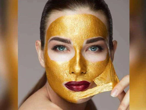 Gold Moisturizing & Brightening Face Mask – Anti-Aging, Oil Control (100g)